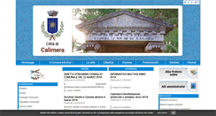 Desktop Screenshot of comune.calimera.le.it